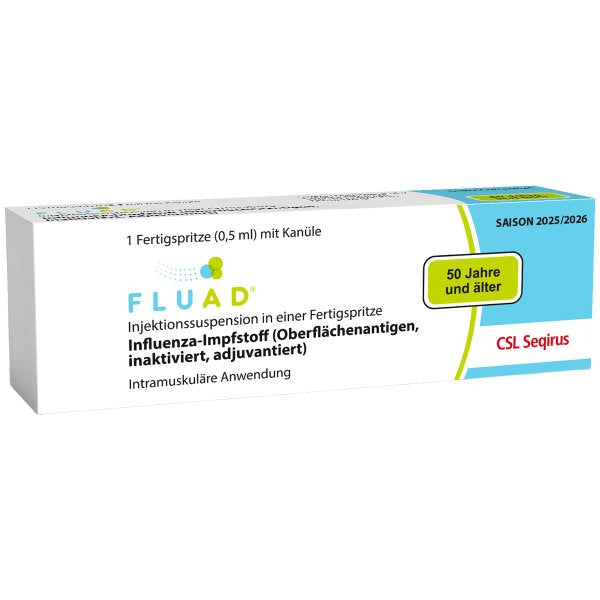 20 x Fluad® (Saison 2026/27) 1x0,5ml mit Kanüle